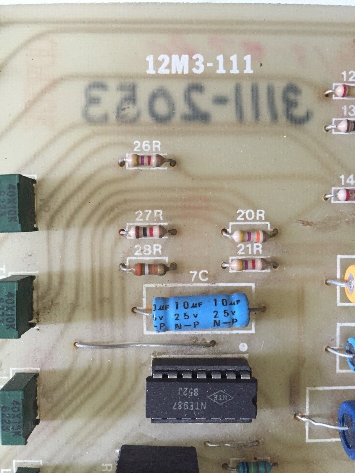 Electro Flyte 12M3-111 Bomac Pc Control Board,13S1-111,3111-2053 ,Fm