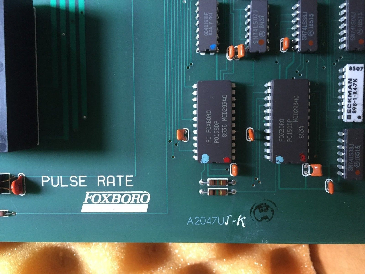 Foxboro A2047uj-K Pc Board Pulse Rate,A2047u,A247uj,Df