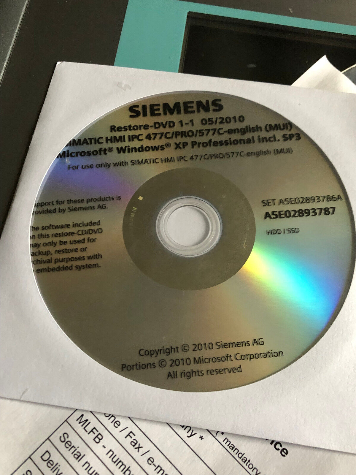 New Siemens 6Av7885-2Ak11-1Da3 Simatic Hmi Industrial Computer,Hmi Ipc577c,Ak