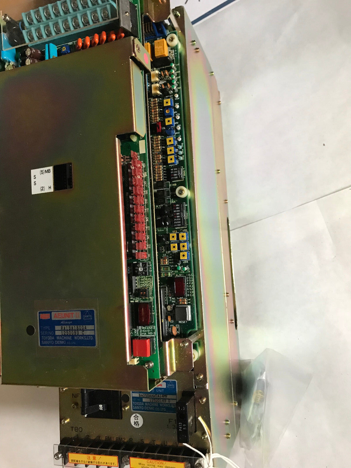 Sanyo Denki Ra15a18004,Toyoda Ba050axwta14mf,Bl Super Servo Unit Aeunit Ii,Ad