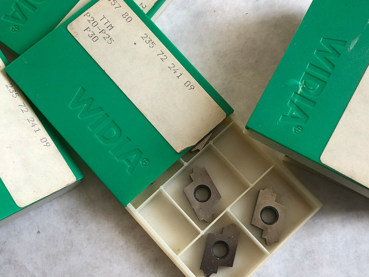 New Lot 50 Widia Ttm P20-P25 P30 Carbide Inserts 057 80 235 72 241 09,Sv