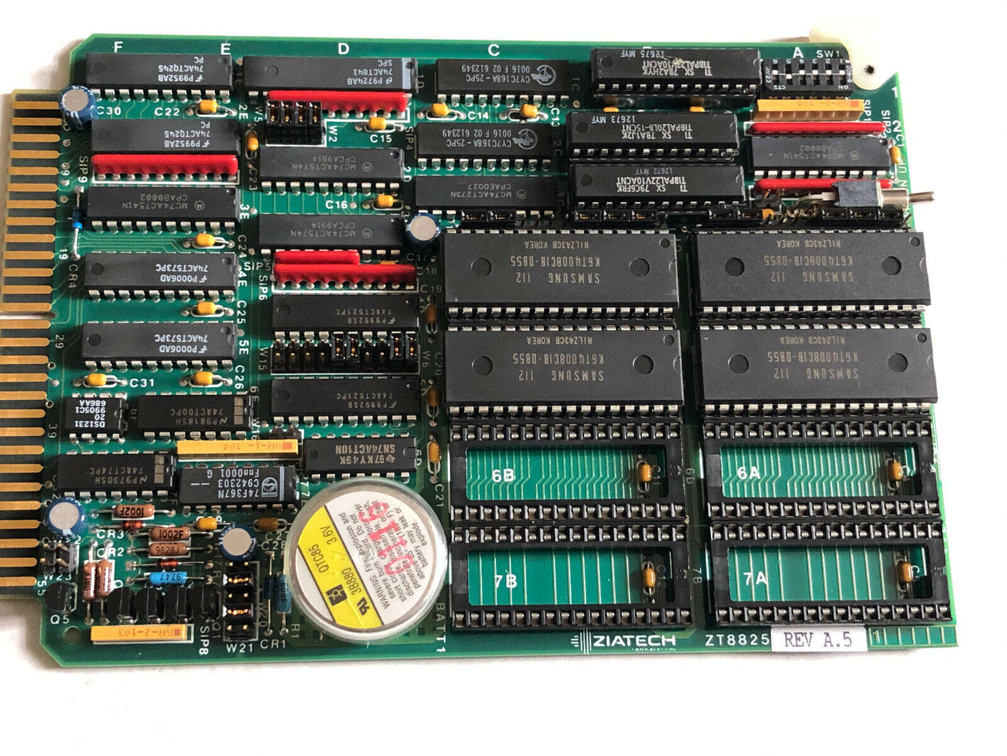 New Ziatech Zt8825 Am3bm3b Performance Technology Memory 2Mb Bat Back,Ey