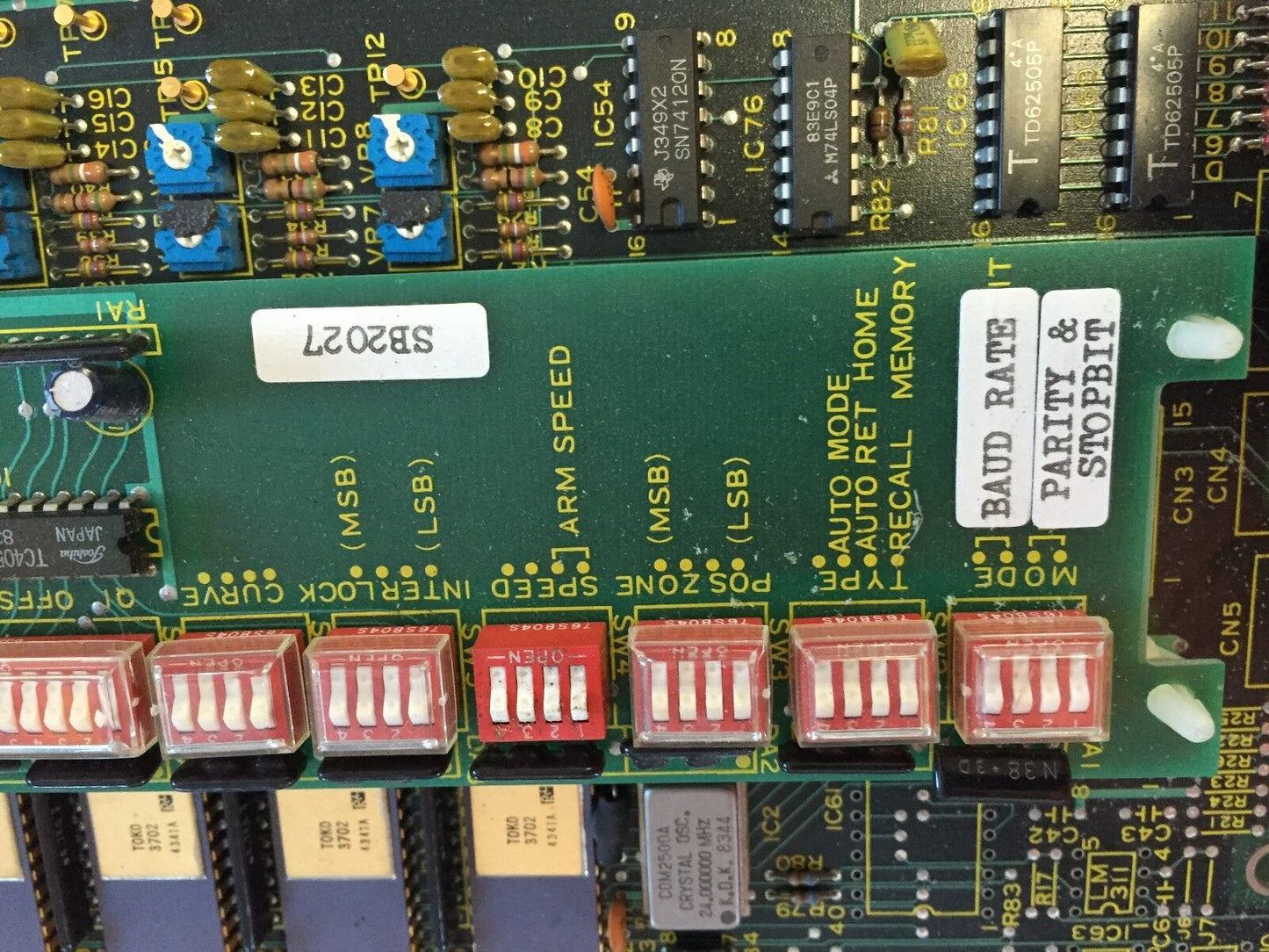 Sankyo Sb-2035-01,Mtcb-05,Sb-2017 Robotic Motor Plc Control Board,Hk