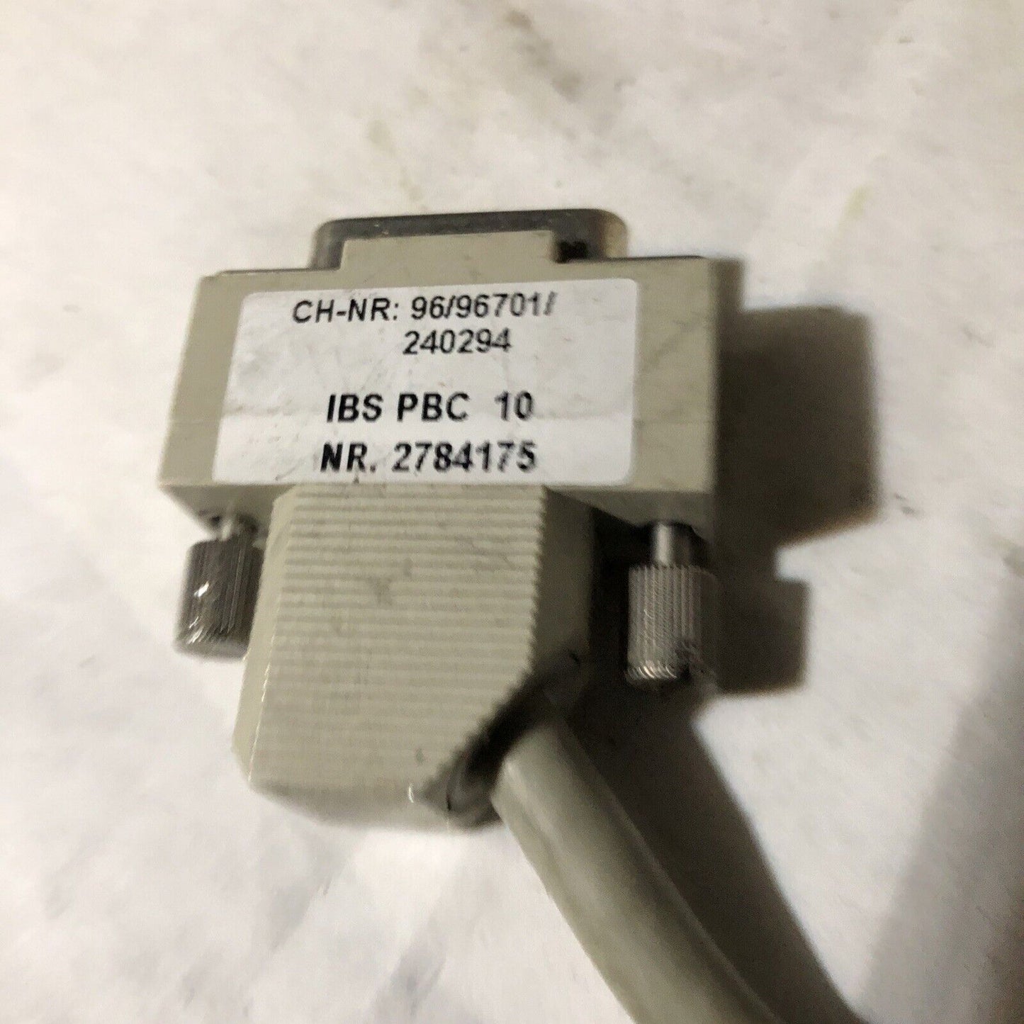 Siemens Ibs Pbc 10, Nr 2784175 Cable I/O Bus ,Bv
