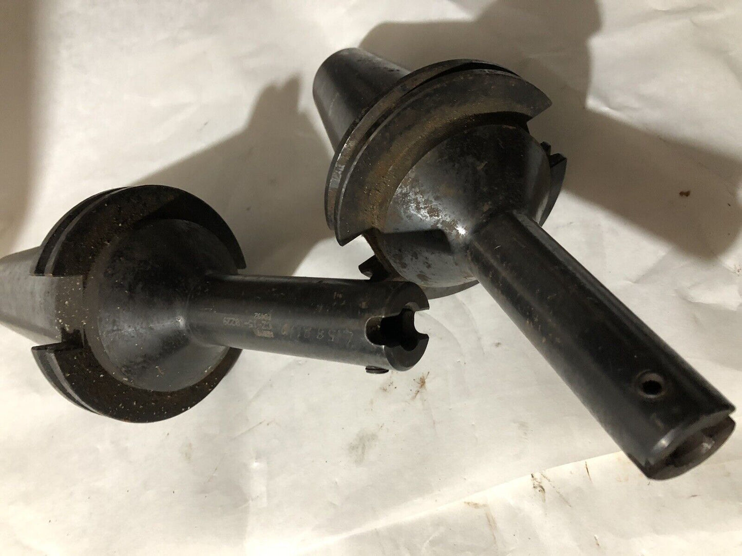 Lot 2 Hertel Cz-15-10229 5/8" Indexable Tool Holder Cat-50 Gage Length 5-1/2,To
