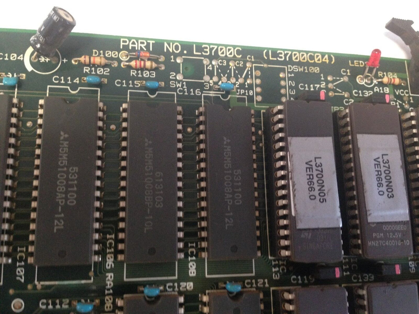 Osacom L3700c Robotic Controller Cpu Board Osacom L3700c04,Bl