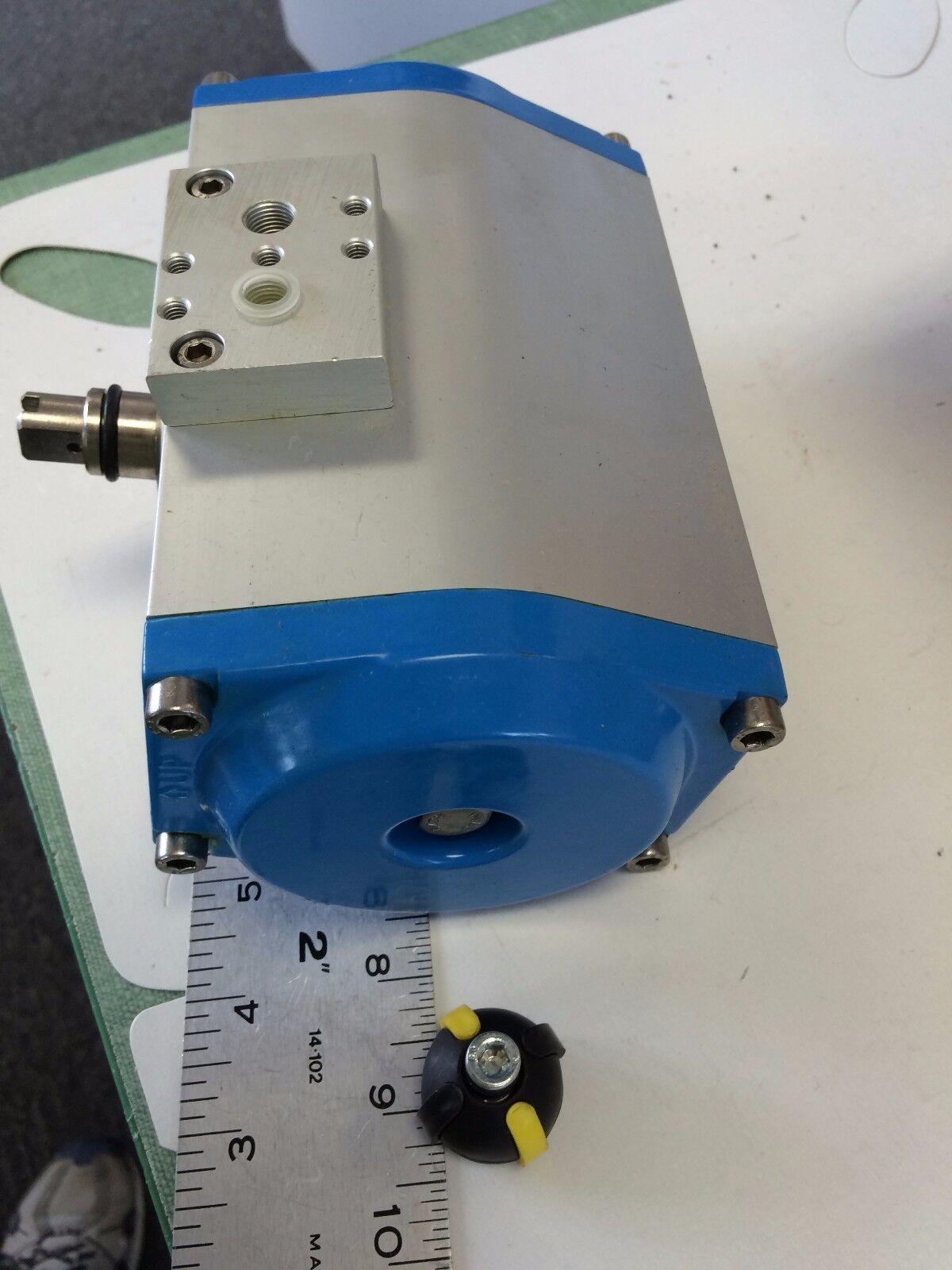 New Sca 0529.0183 Schucker Gmbh & Co Pneumatic Rotary Actuator,Gt-E-584-W,Ev