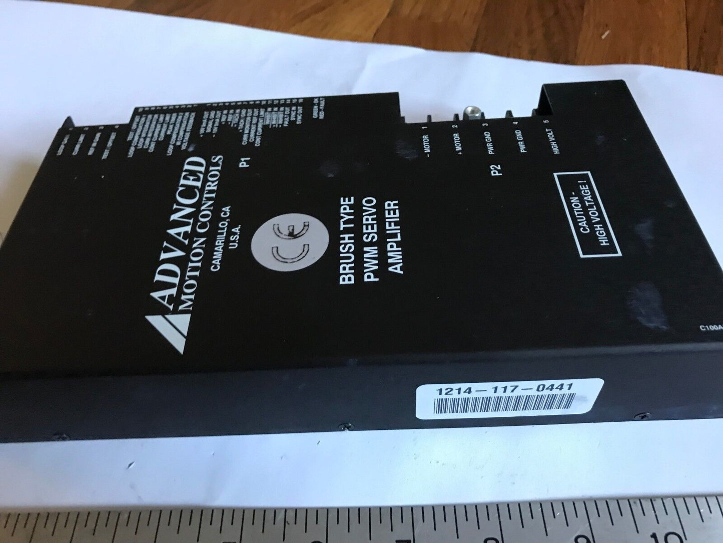 Advanced Motion Controls 100A8e-Hk3 Brush Type Pwm Servo Amplifier,Ef