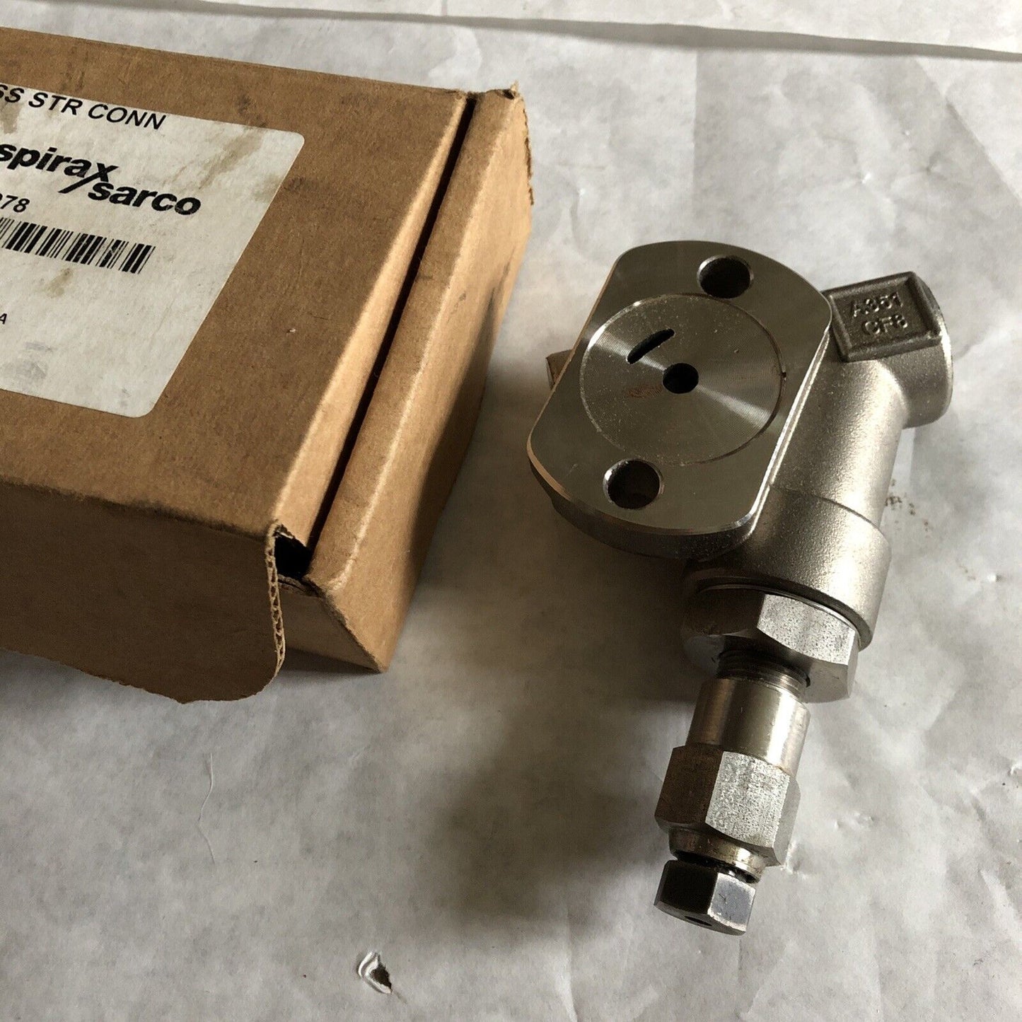 New 1/2" Npt Ss Spirax Sarco Epcp,A2045,A351 Cf8, Y Strainer Connector,67978,Bt