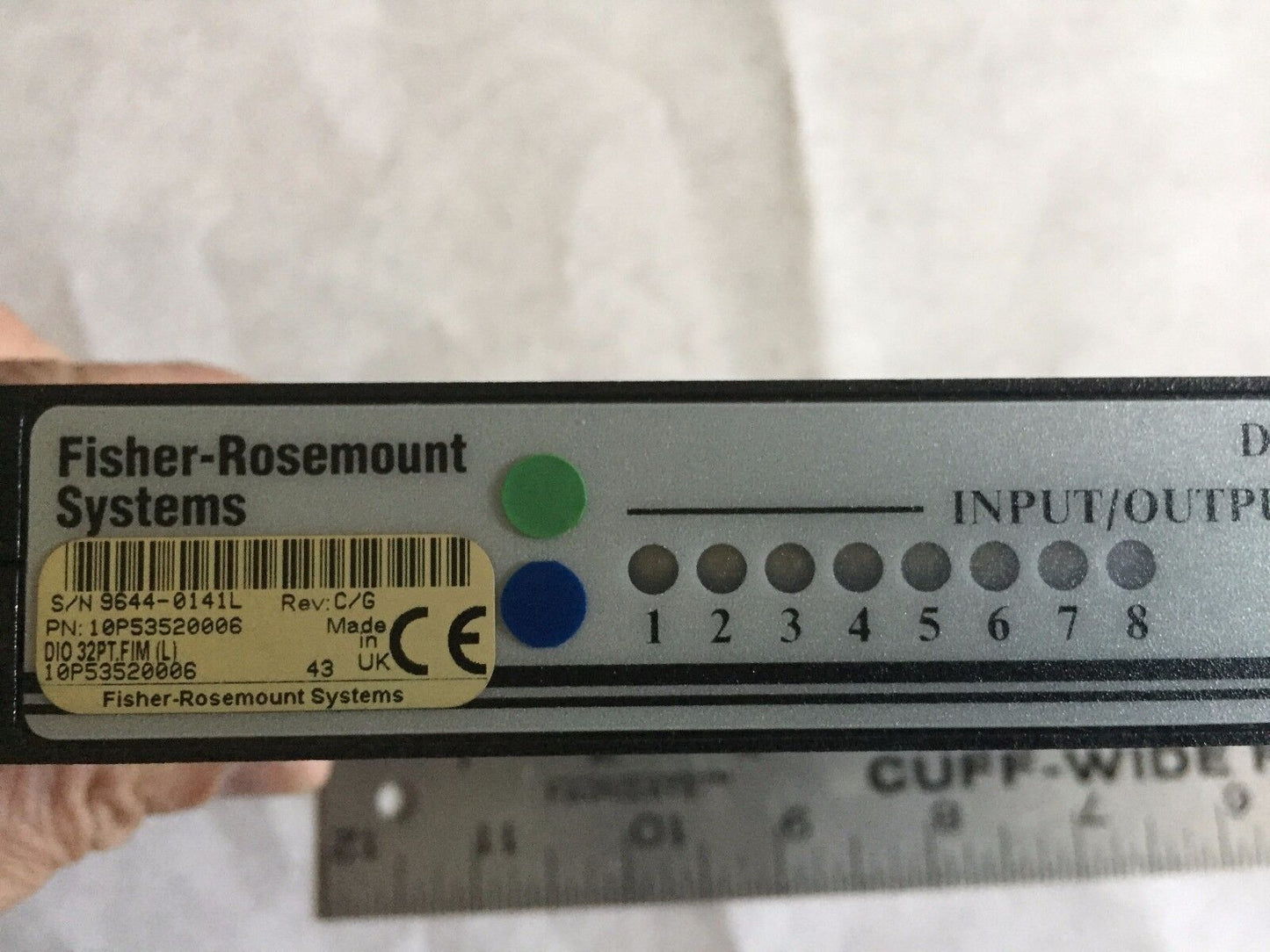 Fisher-Rosemount 10P53520006 Discrete Field Interface 01984-4080-0001,By