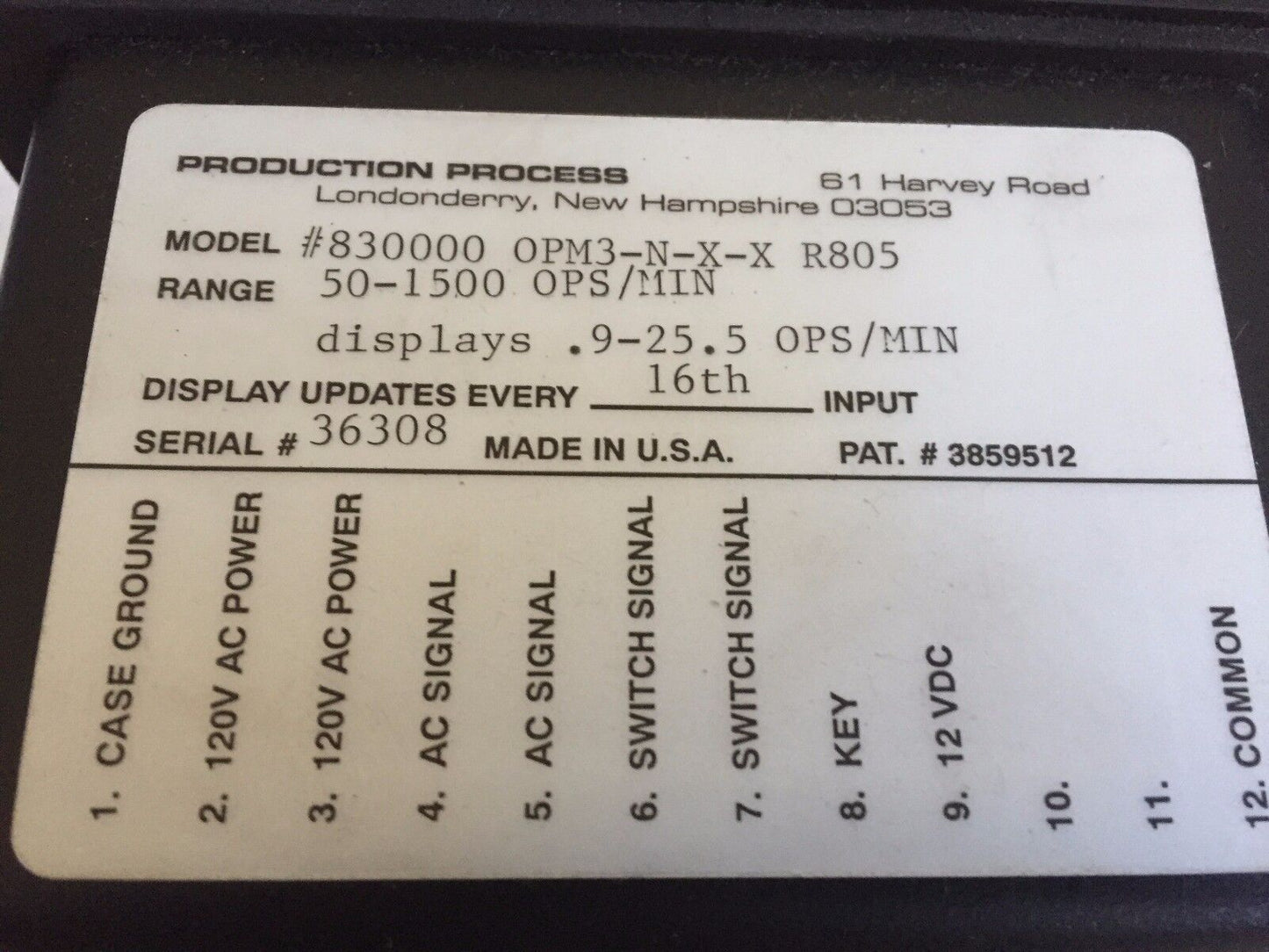 New Production Process 830000 Monitor Controller,Cz