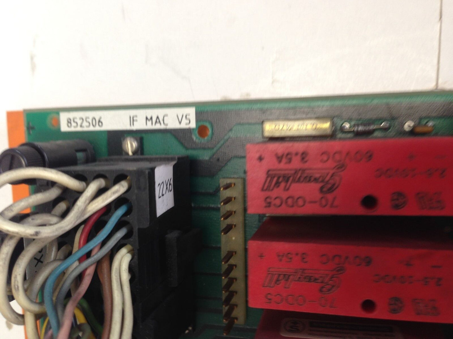 Charmilles Robofil 852432 If Mac V5 813188E 852506 Plc Board 813188D,Fk
