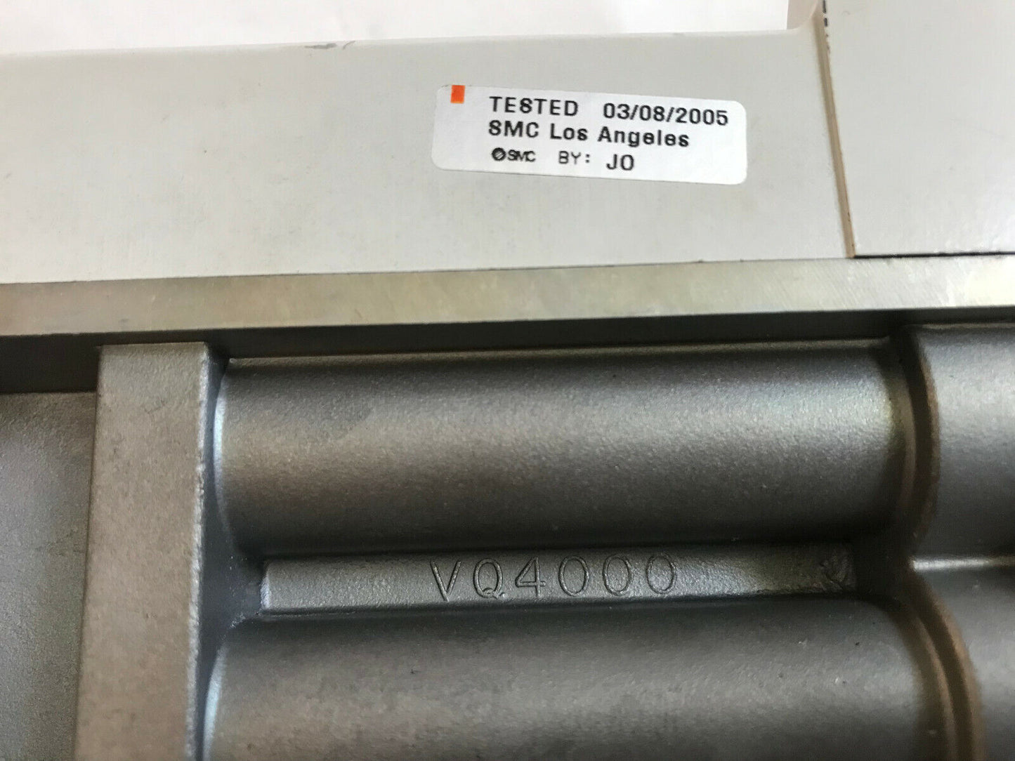 New Smc Vv5q41-07N7tt0 Manifold Assembly. 7-Sta 4/5Port,Vq 4000,Sn