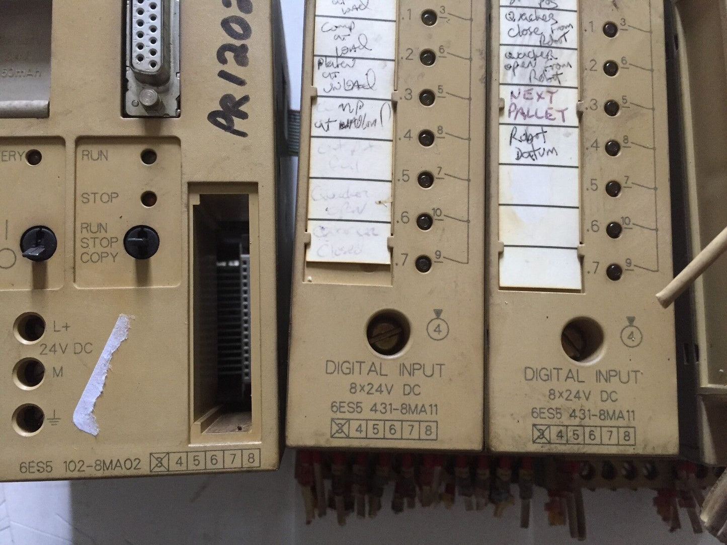 Siemens S5-100U,6Es5 102-8Ma02,431-8Ma11,451-8Mr12, Cpu102 Plc Unit,Bh