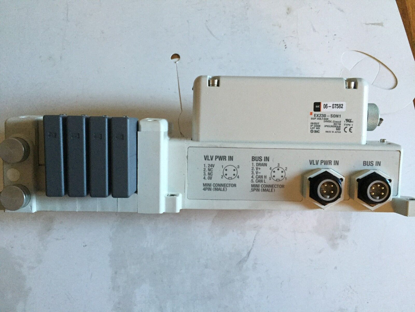 Smc Us2984-40,Ex230-Sdn1,Ex230-Cb2,Vqc2201n-5 Pneumatic Manifold Valve,Bc