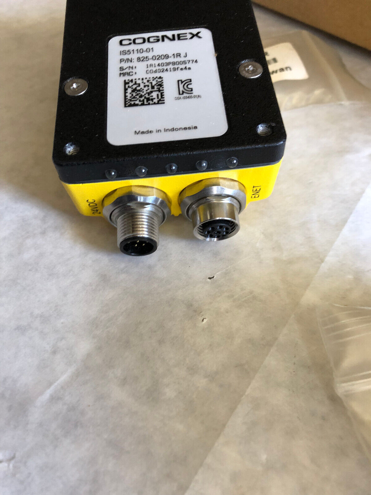 New Cognex 825-0209-1R J Insight Machine Vision Camera,821-0034-1R, Is5110-01,Am