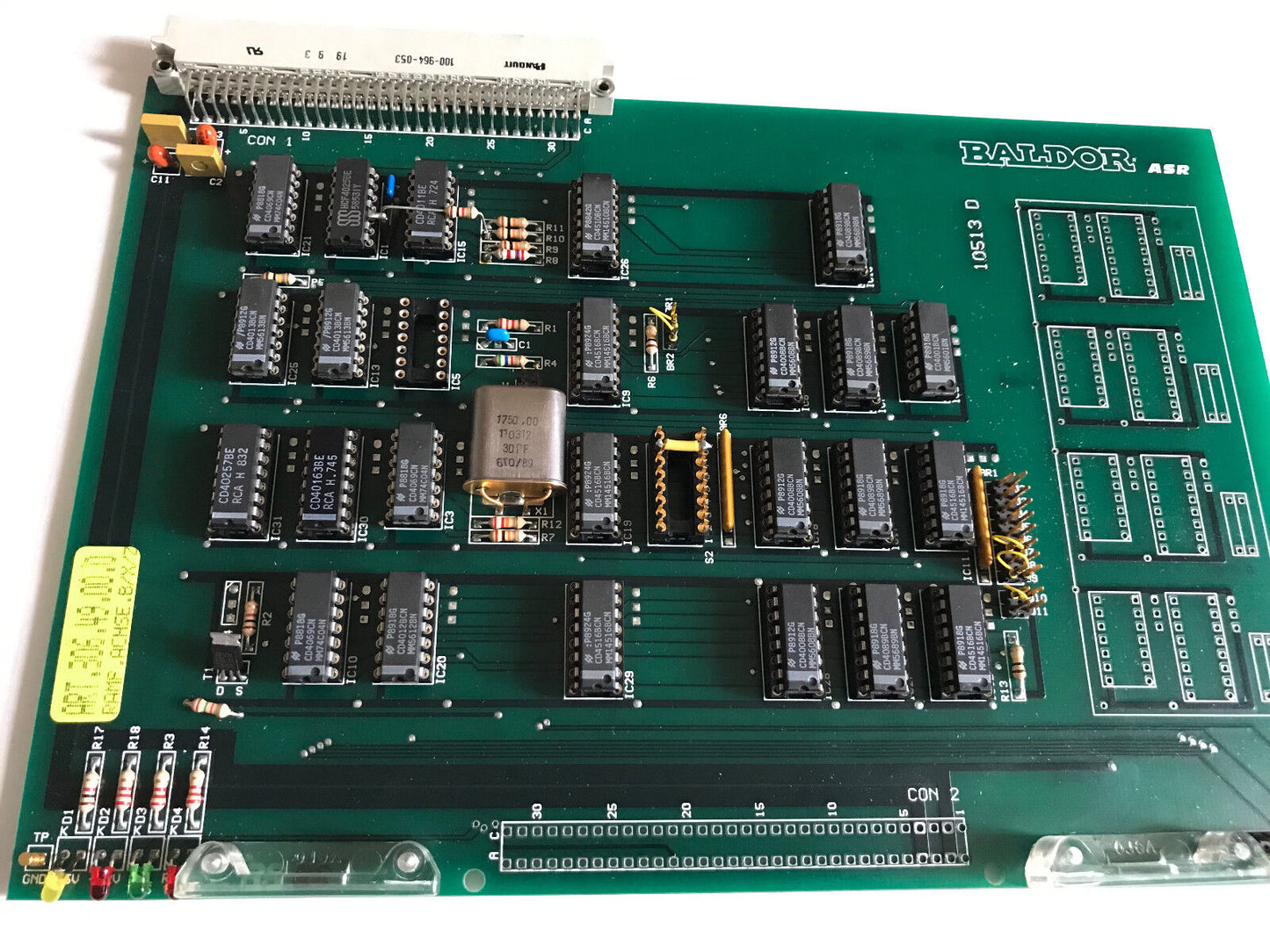 Baldor 10513D,Asr Plc Pcb Board 10513 D Typ Syn-2-0-709, Typ Syn 2-0-710,St