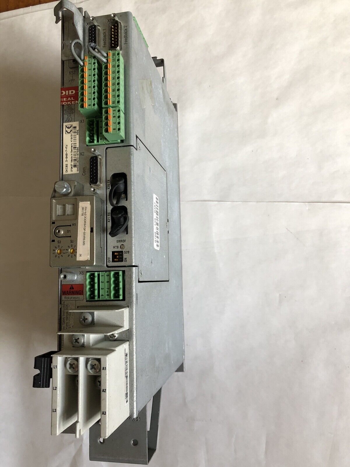 Indramat Dkc02.3-040-7-Fw , Dkco2.3-040-7-Fw Servo Drive (Exellent Condition),An