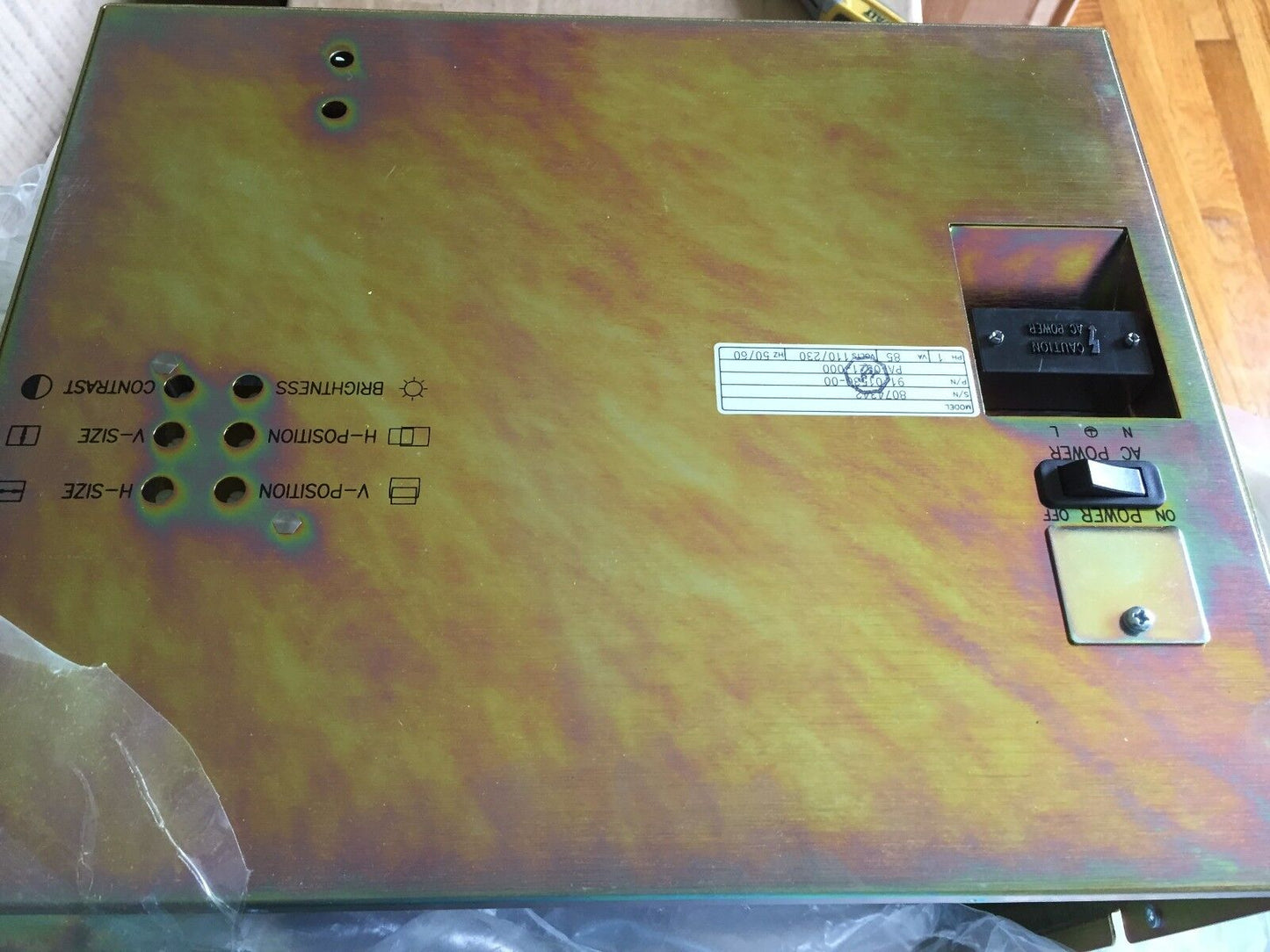 New Modicon 91 01536-00,Pa0521000r,Pa0521-000,M34kxg30x55,8074342,Monitor Crt,Cf