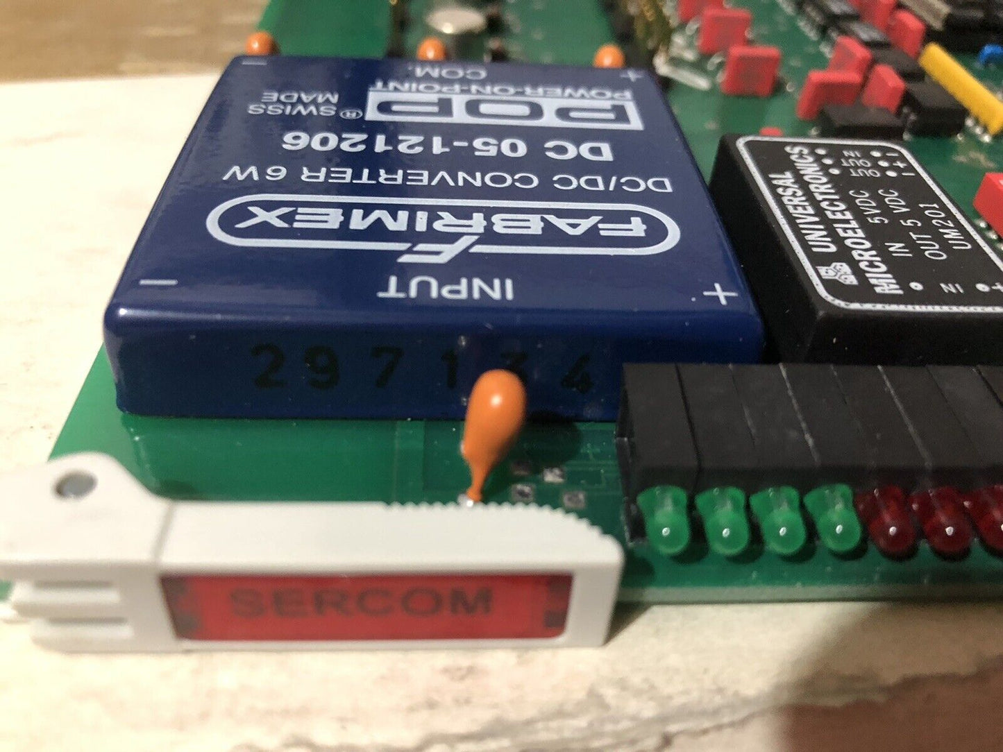 Bystronic 4630401 Sercom Control Circuit Board,4E0705-4-E Nr. 4240 E0705-S-E,Tl