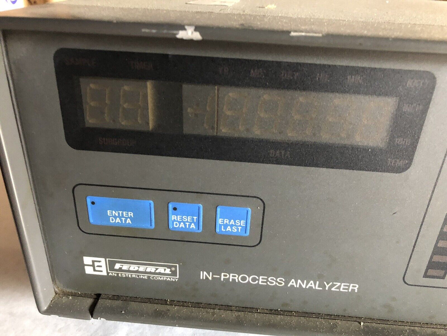 Federal Emd 732B-10, Emd 7328-10 Federal In-Process Analyzer, 115 Vac,Be