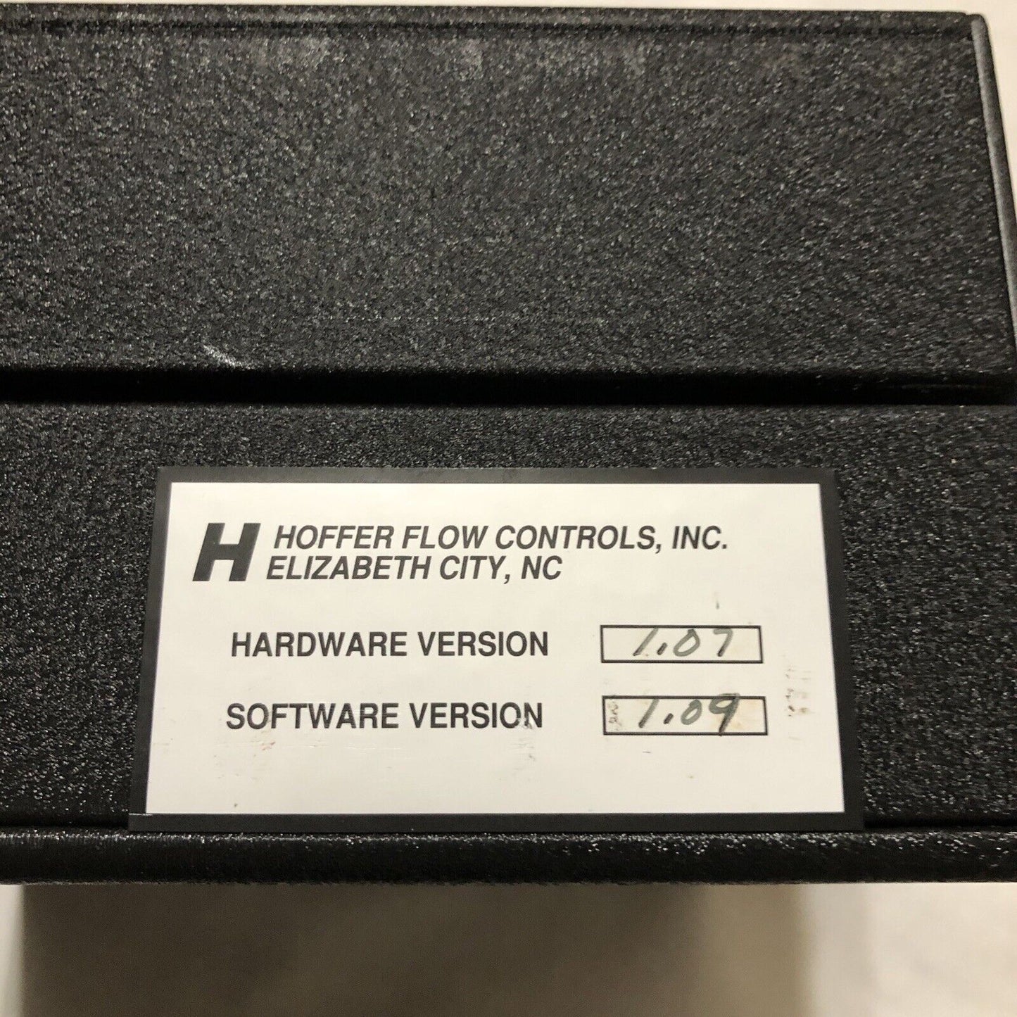 Hoffer Flowstar Flow Hyperterminal,2007-A-3-R2-X-1-Rf-T-Dsr-1-H/L-P-X,Dj