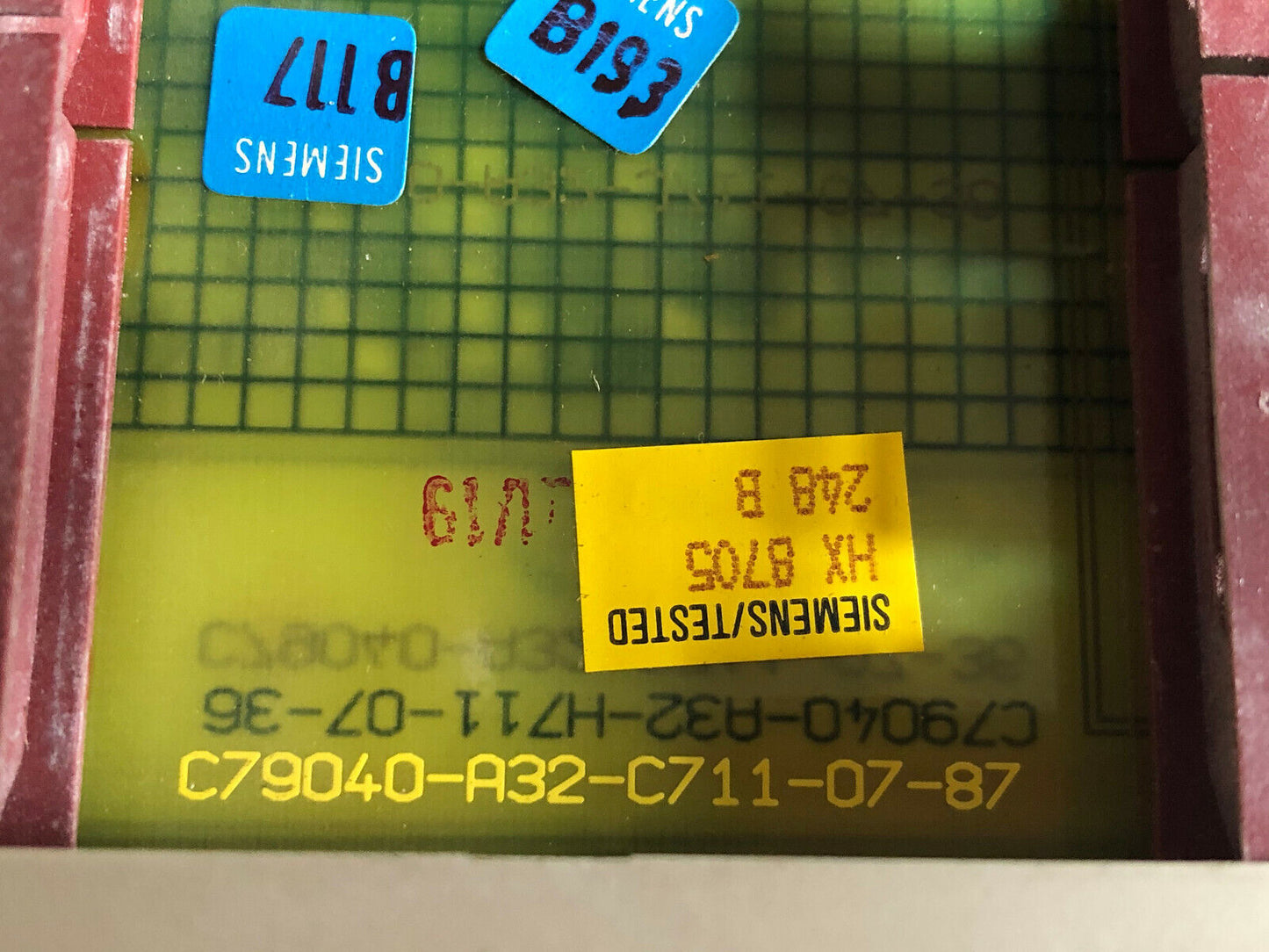 Siemens 6Es5525-3Ua11 ,6Es5-525-3Ua11,Interface C79040-A32-C711-07-87,Cf