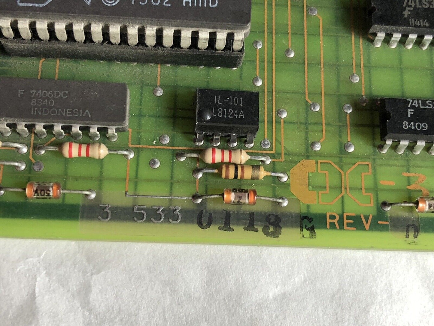 Cincinnati Milacron 3 533,3-533-0113G Cnc Servo Pcb Board,3 533 0113G,Tc
