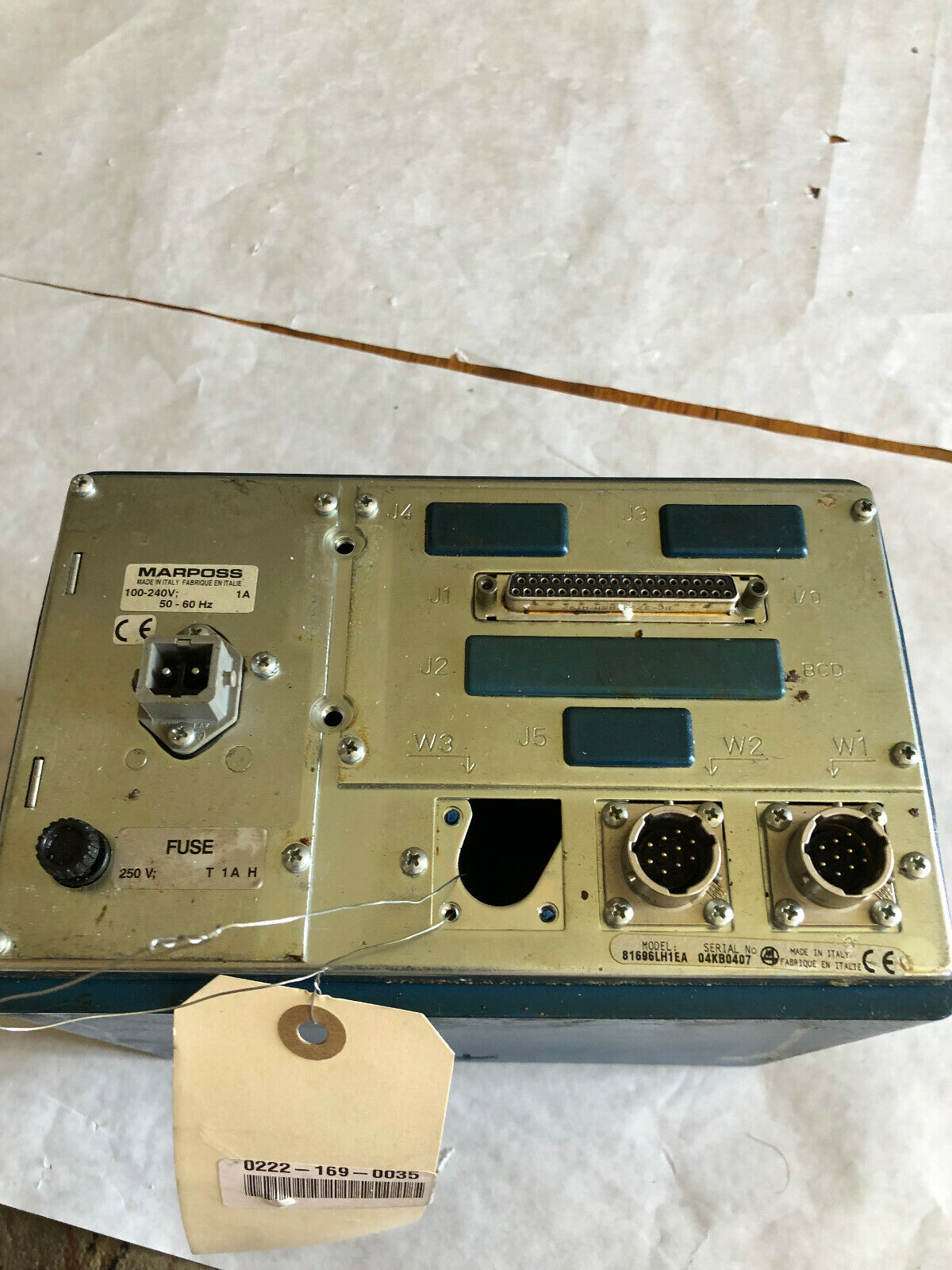 Marposs 81696Lh1ea Micro Probe Amplifier Controller Measuring Unit,E3q,E3u,Bo