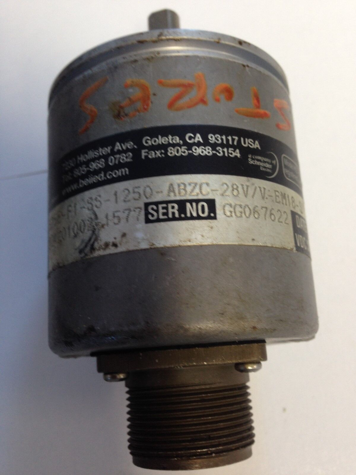 Bei H25e-F1-Ss-1250-Abzc-28V/V-Em18-S ,924-01002-1577 Rotary Encoder,Di