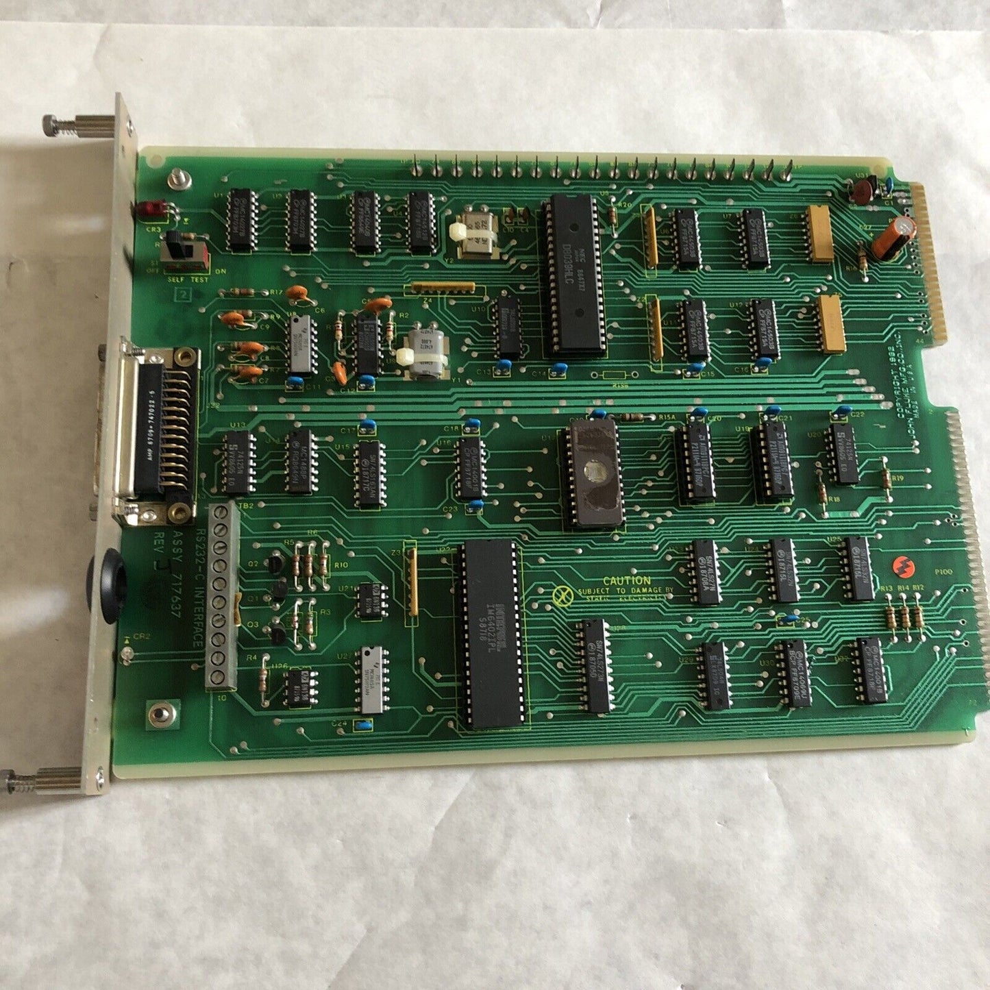Fluke Rs-232-C I/F Option Interface Card 2280A341,717637,Eb