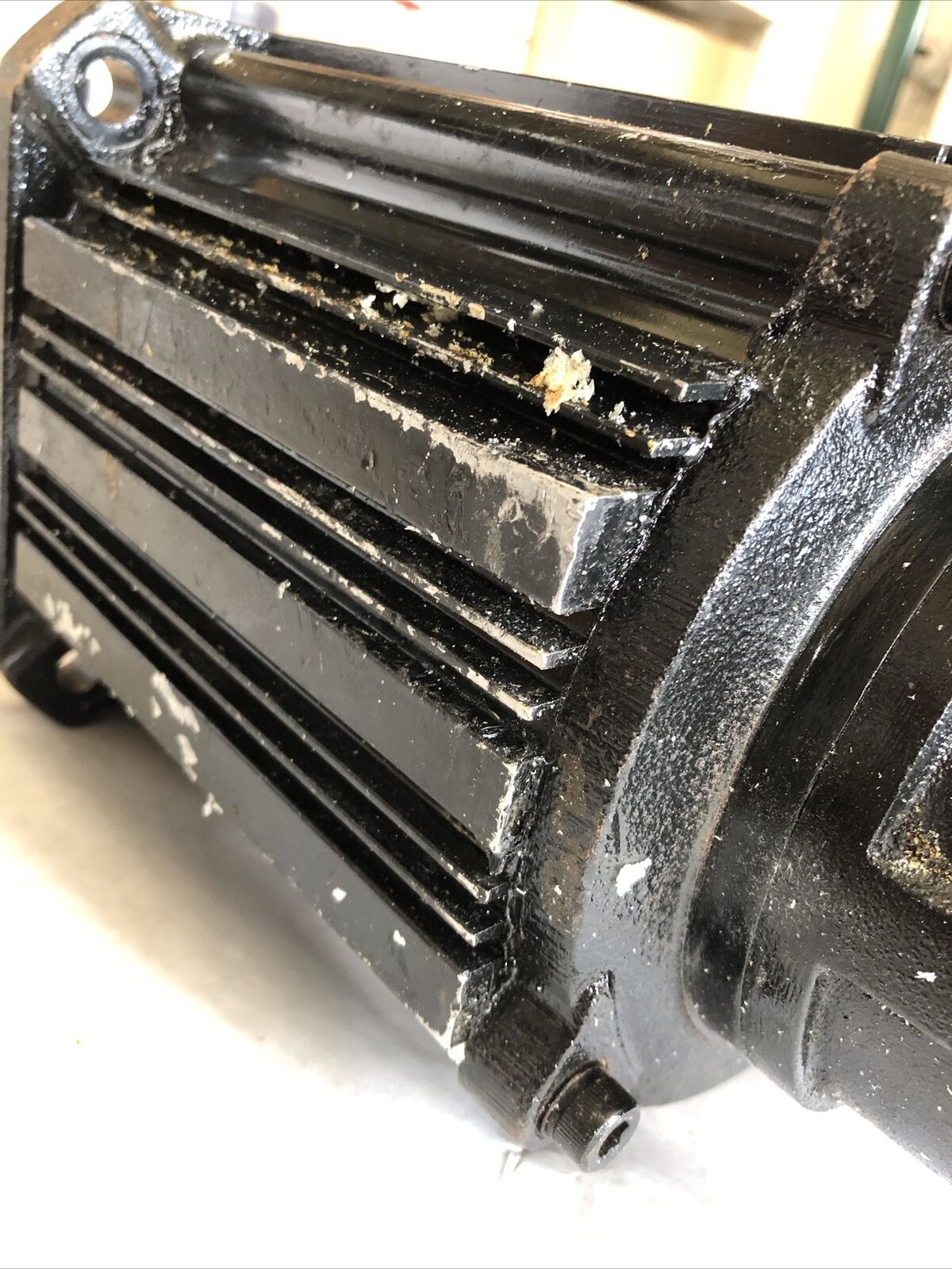 Sanyo Denki 61Bm120bxat0 Ac Servo Motor,1.3Kw,8.5A,Ac 200V,61Bm120 Bxat 0,Bi