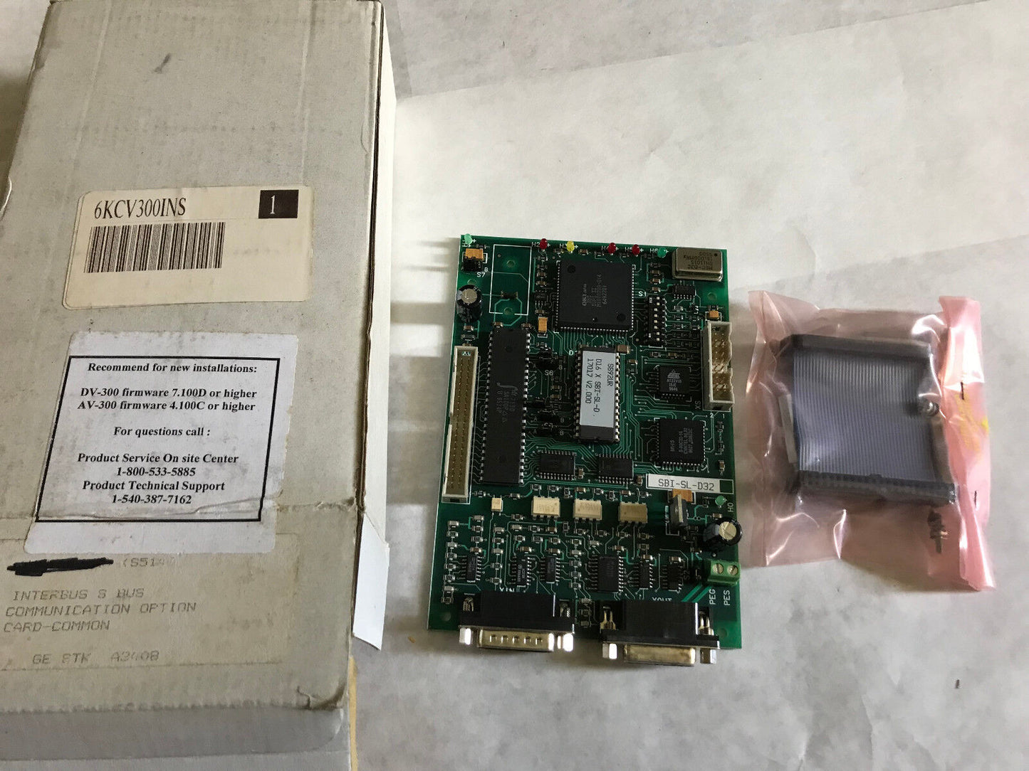 New Ge Fuji 6Kcv300ins Esc 1669-3 Interbus S Communication Card Sbi-Sl-D32,Ag