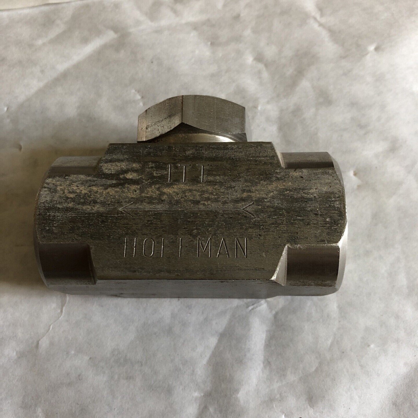Itt Hoffman Specialty 657 Thermodisc Steam Trap 3/4" Npt 600Psi Max 750F Temp,Bv