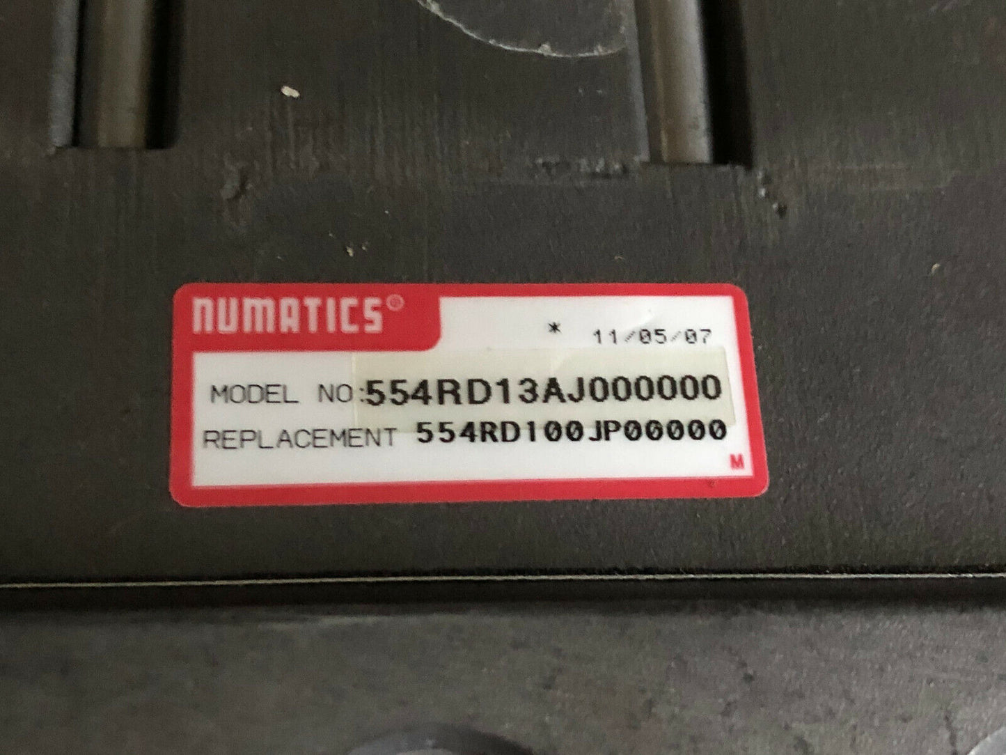 Numatics 554Rd13aj000000 Pneumatic Valve Manifold 10-130-Psi,554Rd13ajoooooo ,Tl