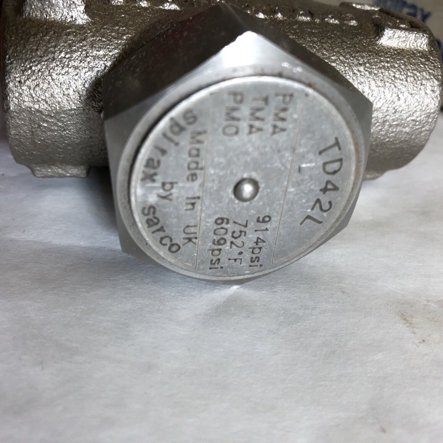 Spirax Sarco Td42l Cool Blue Thermodynamic 1/2” Steam Trap,Bu