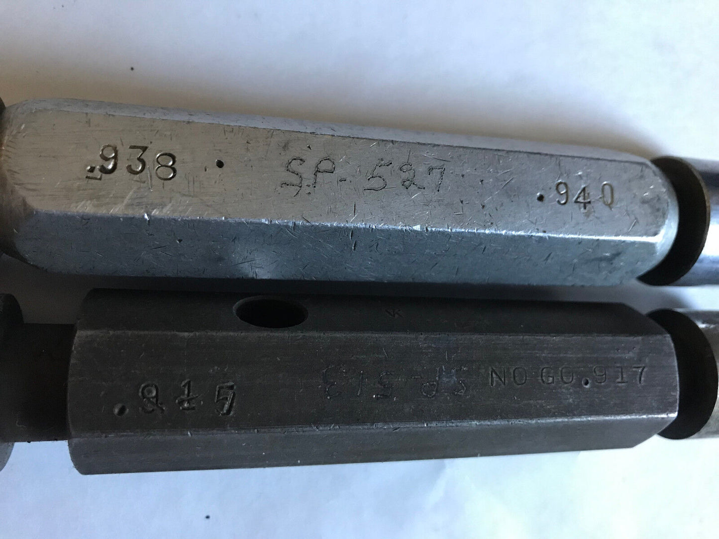 Lot The Pipe Machinery Go No Go Plug Gage .938,.940,.915,.917,Sa