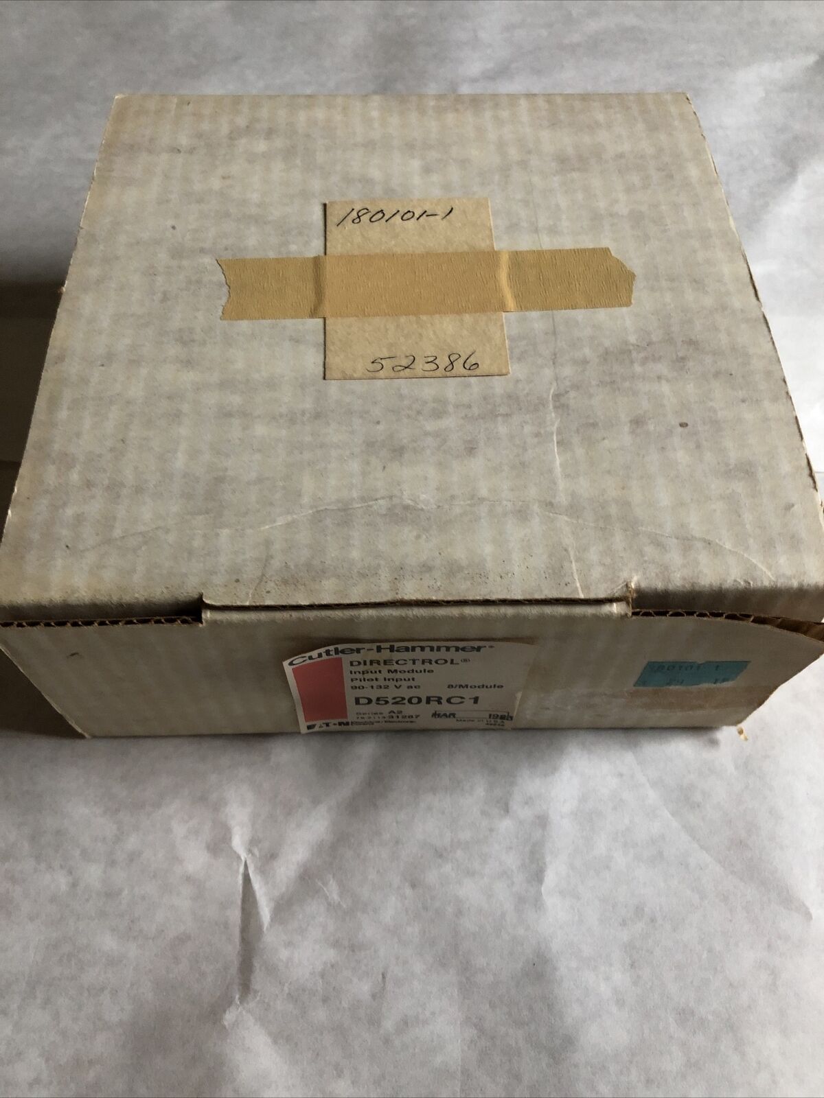 New Cutler-Hammer D520rc1 Eaton Corporation Input Module,Ba