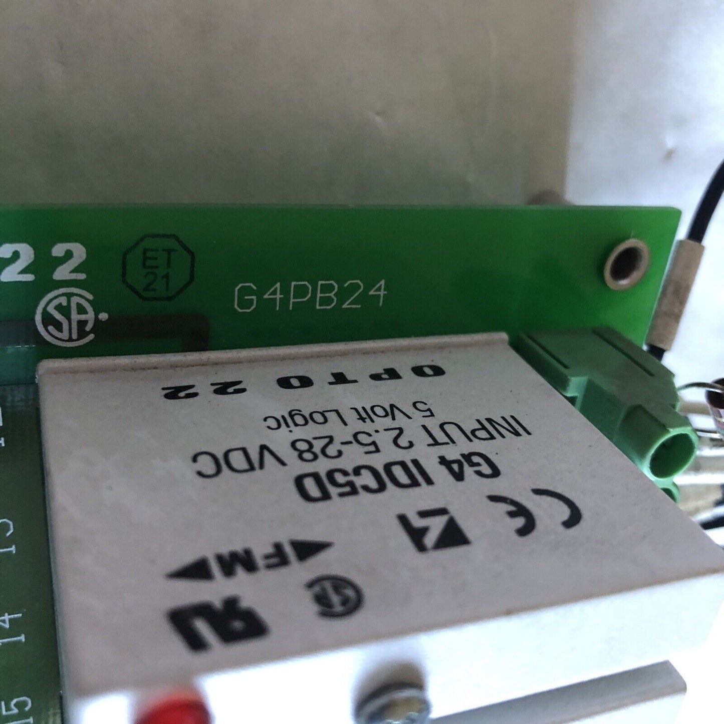 Opto22 G4pb24,G4 Odc5,G4 Idc5d Relay Winsystems Sat-Dx Cpu Card,Dd