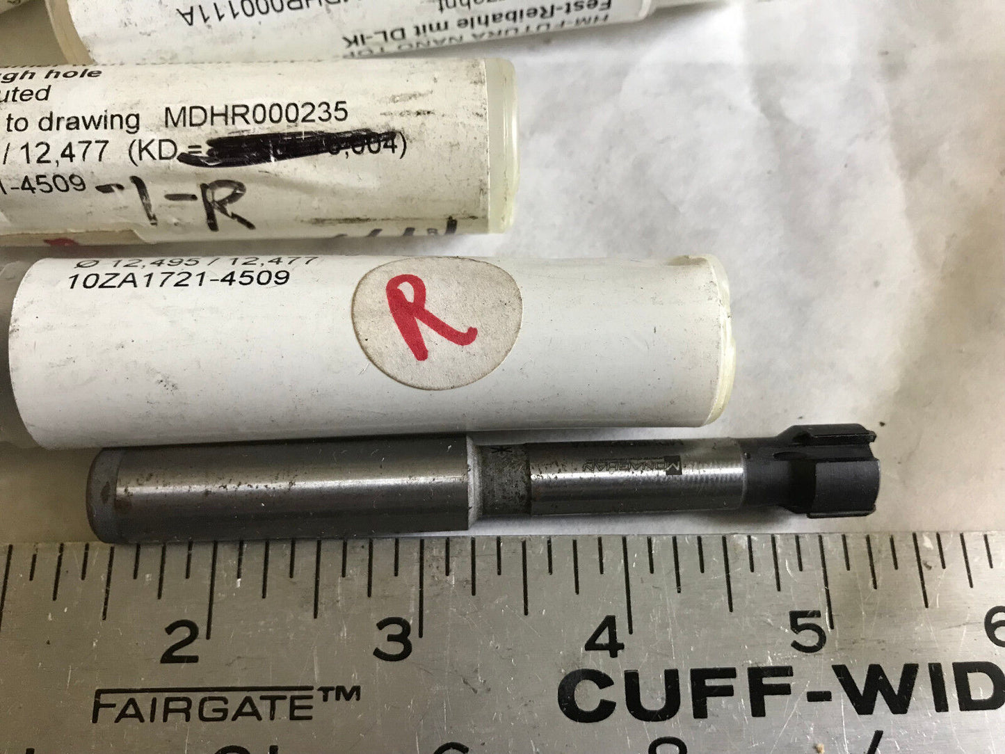 New Diatool Mdhr000111a,12.495/12.477 Reamer 10Za1721-4509 Mdhr0001a Hmfnt,Eq