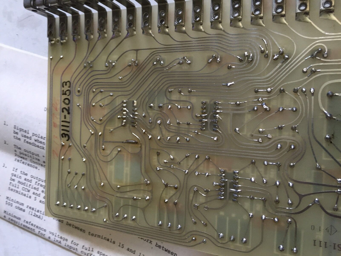 Electro Flyte 12M3-111 Bomac Pc Control Board,13S1-111,3111-2053 ,Fm