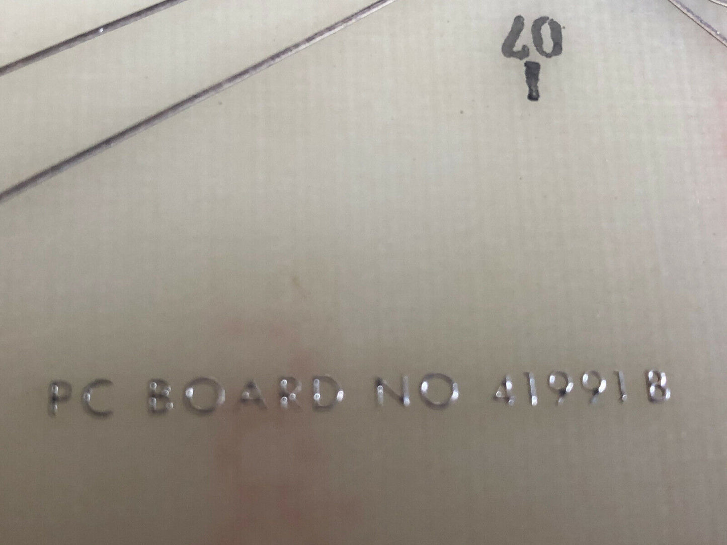 Esi 41474 41991B,Ckt Assy 41474 Contact Closure Module Pcb Board,Da