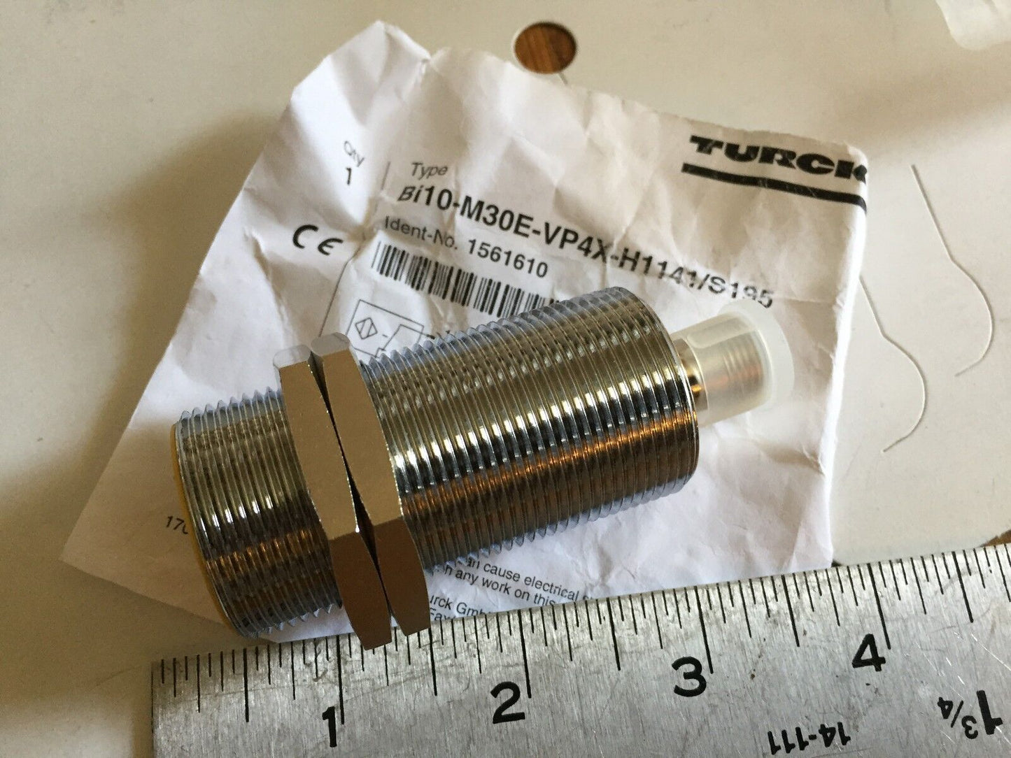 New Turck Elektronik Bi10-M30e-Vp4x-H1141/S195 Proximity Switch Eurofast ,Bv