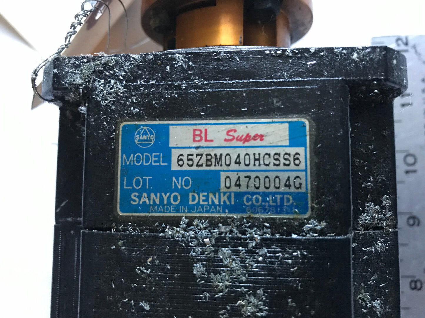 Sanyo Denki 65Zbm040hcss6 Bl Super Servo Motor E685000d031 Optical Shaft,Sd