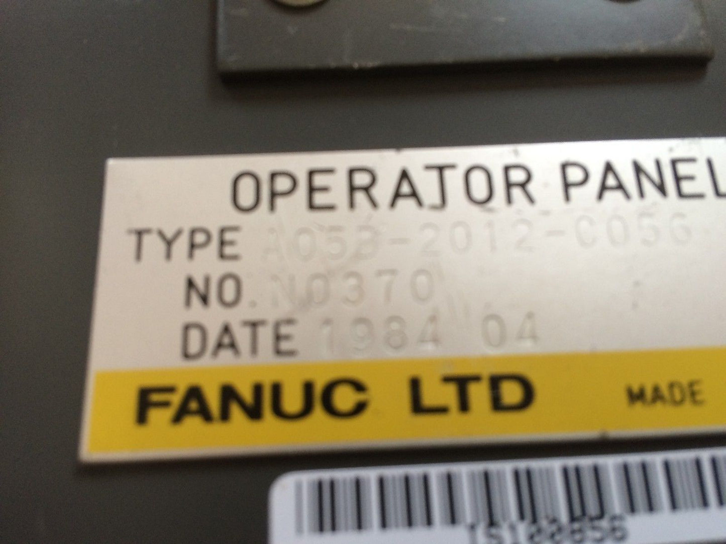 Fanuc A05b-2012-C056 Operator Panel Teach Pendant,A06b-2012-C056,A05b-2012-C0,Cf