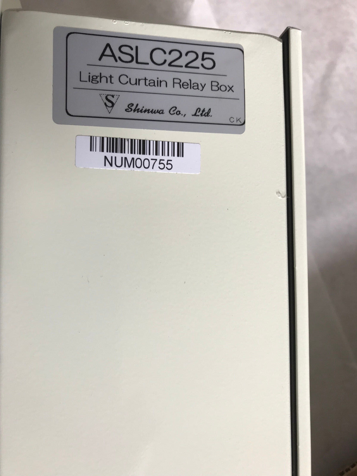 New Shinwa Aslc225 Aslc-225 Light Curtain Relay Box,Eq