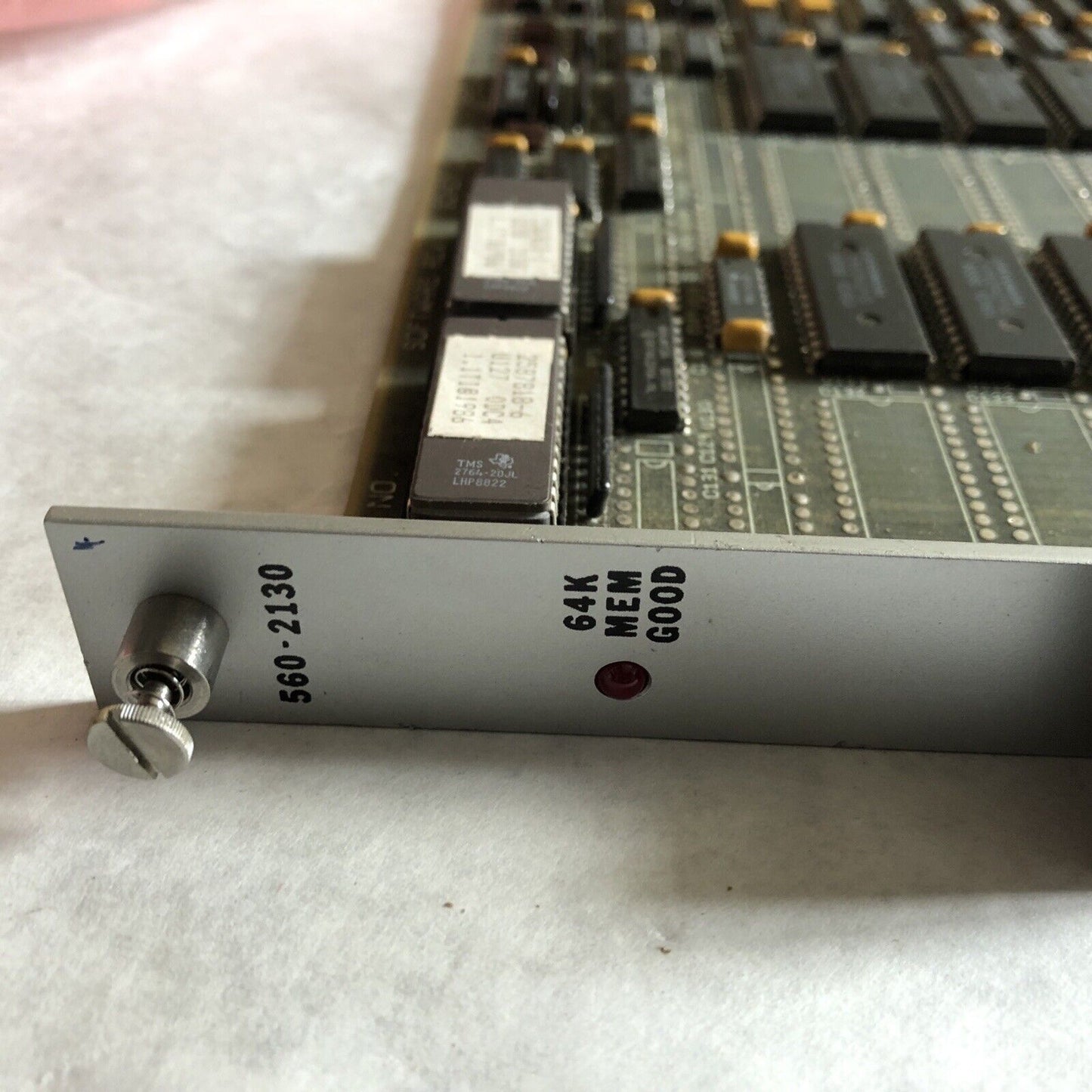 Texas 560-2130 Siemens Memory Module Input Board 64K Mem Good,2490133-000,Cr