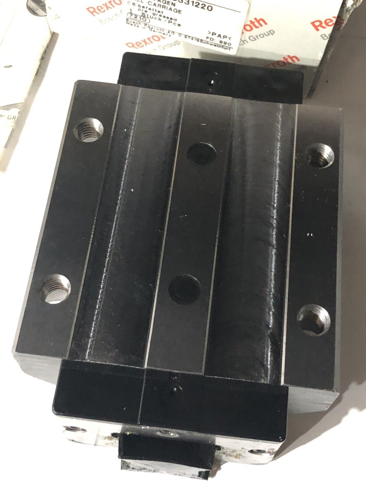 New Rexroth R165331220 990 (7210) Runner Block Ball Carriage Linear Bearing,To