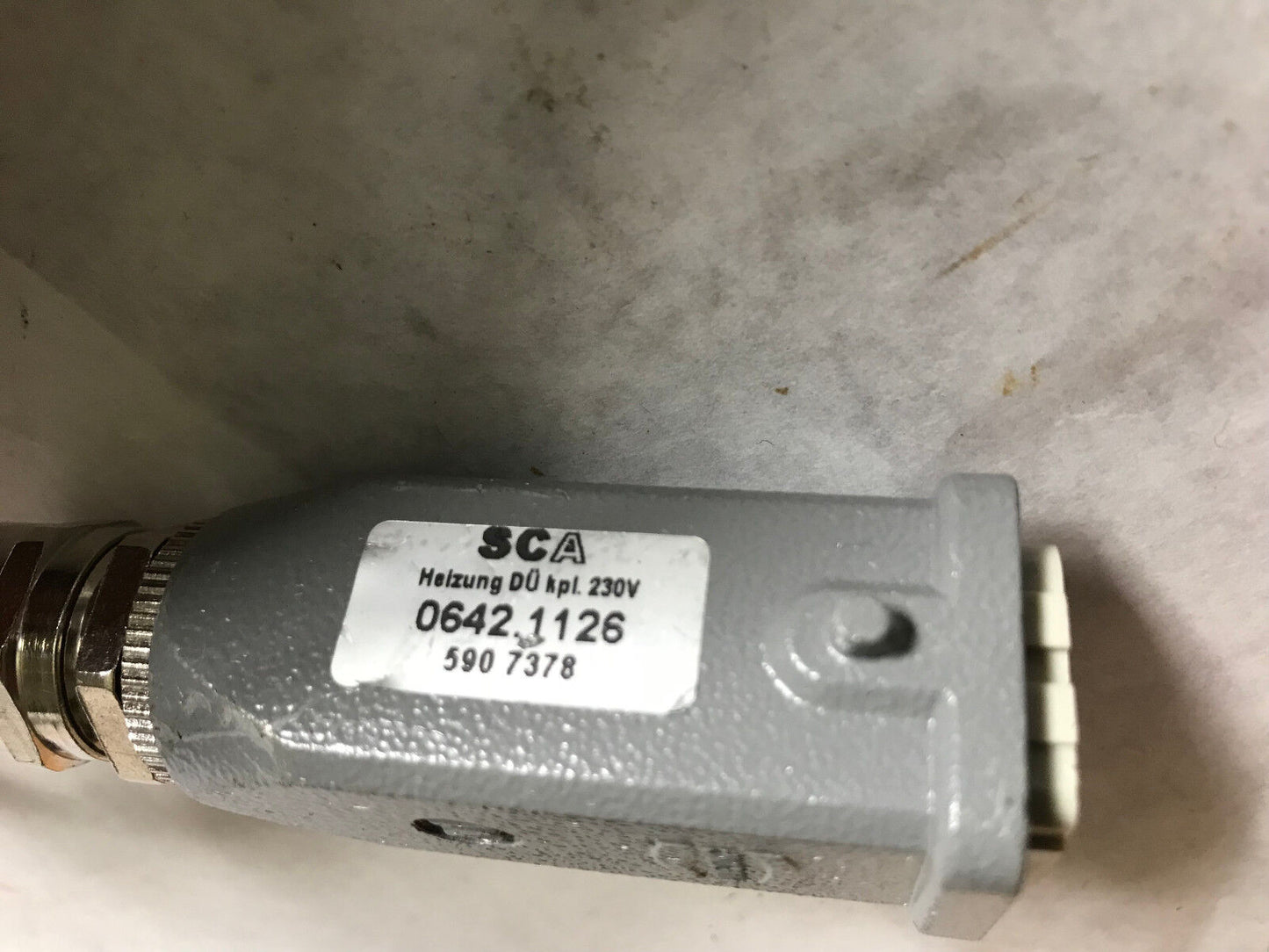 New Sca 0642.1126, Helzung Schucker Adhesive Heater Element 590 7378,230V,Es