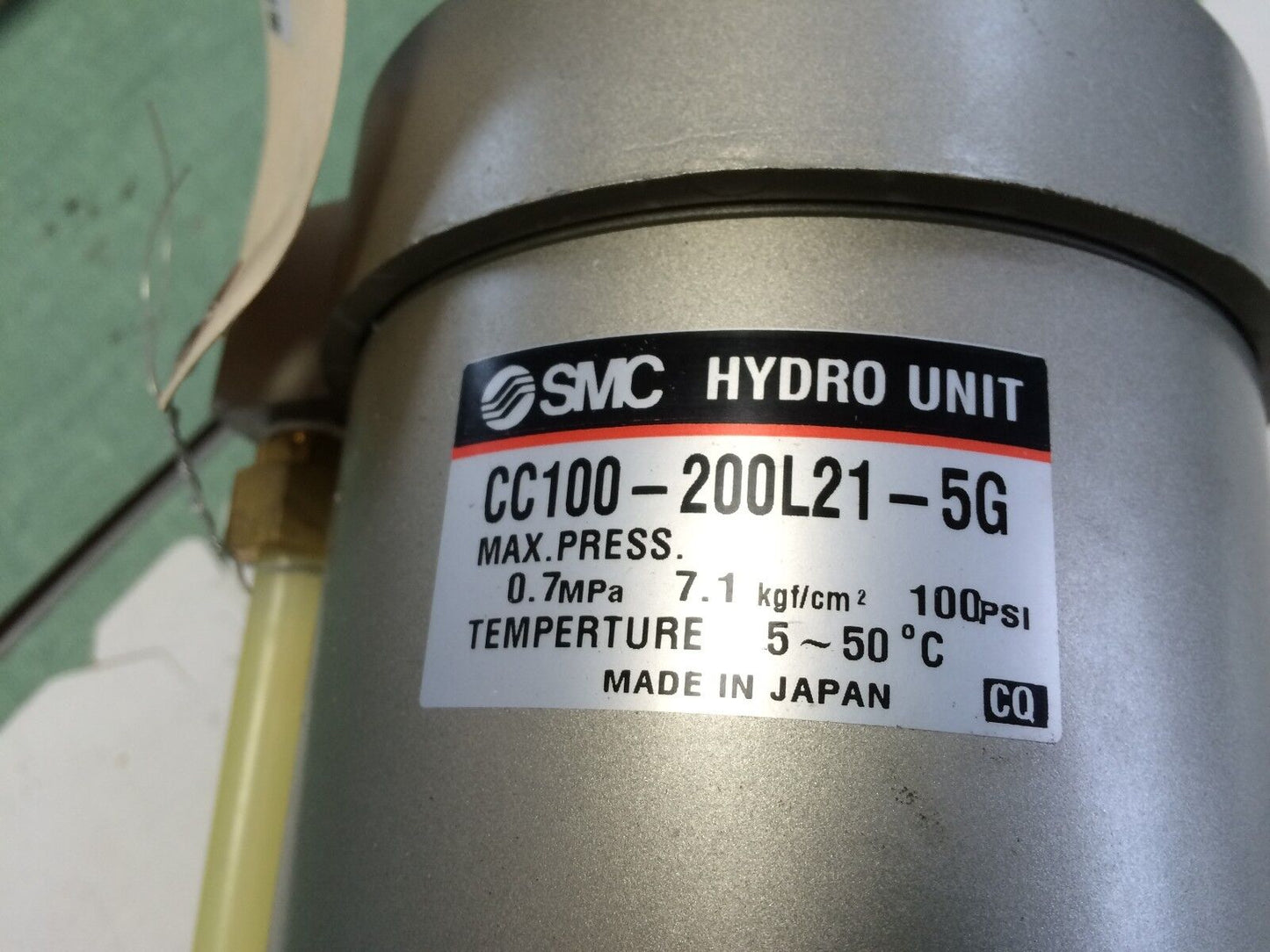 New Smc Cc100-200L21-5G,Ccvl21-5G Hydro Unit,Cc Valve V0301-005G Dc24v,Bo